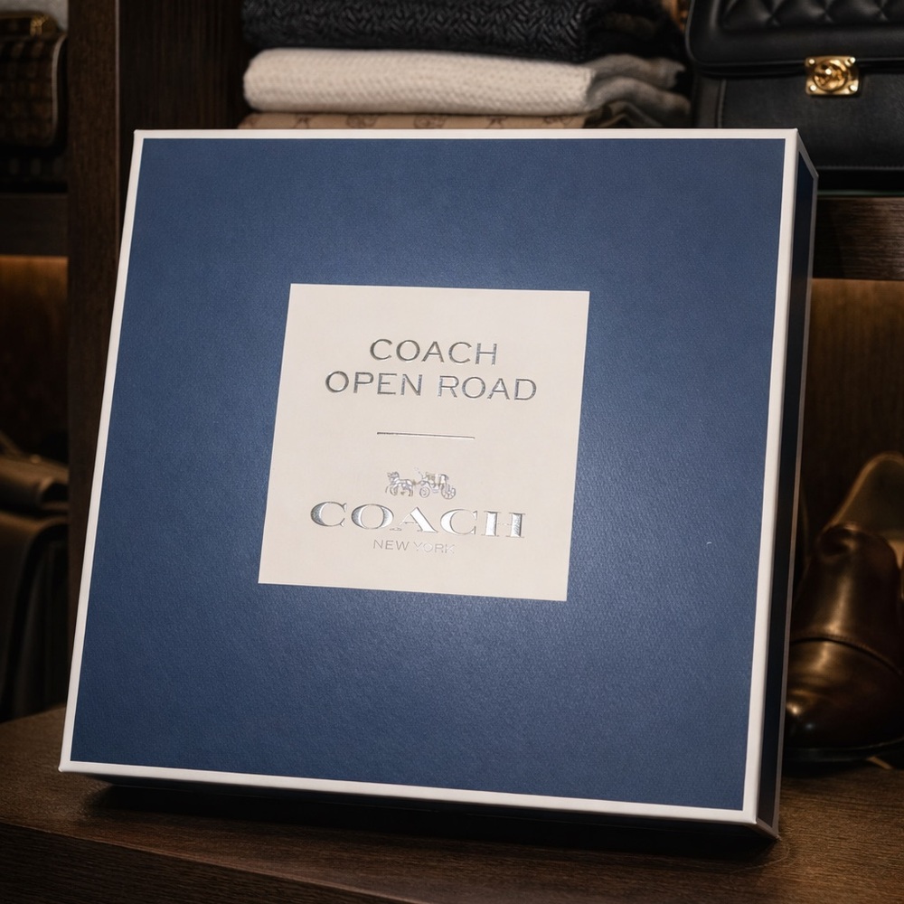 Coach Open Road Navy Gift Box - Box Only